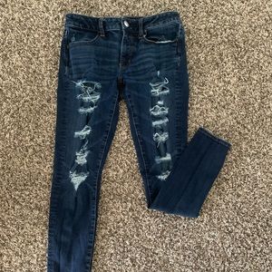 AE tipped high waisted jeans